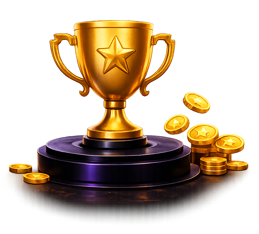 Gaming tournament prize trophy